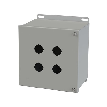 Saginaw Control & Engineering Hinged PB Enclosure SCE-4SPBH